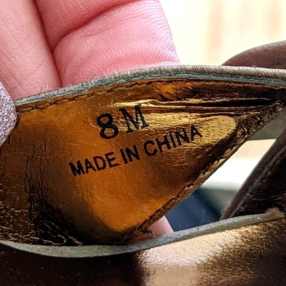 Charles david formal crystal embellished bow peep toe heels 8 - Picture 7 of 13